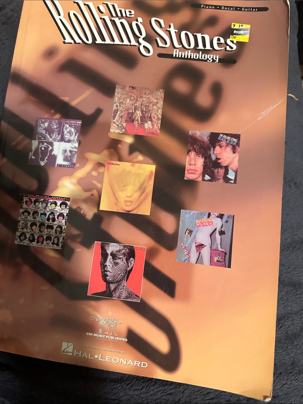 The Rolling Stones Anthology songbook